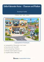Vorschau - Arbeitsblätter - Selbstfahrende Autos – Chancen und Risiken – Lesespurgeschichte mit Rätselaufgaben (Klasse 10) - Seite 1