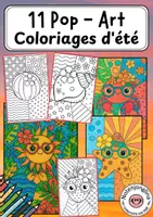 Aperçu - Matériel pour travaux manuels / dessin - Coloriages d'été Pop Art - Page de couverture