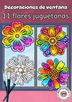 Vista previa - Manualidades / Dibujos para colorear - Flores decorativas para ventanas primavera/verano - Portada
