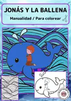Vista previa - Manualidades / Dibujos para colorear - Jonás y la ballena: manualidad y lámina para colorear - Portada