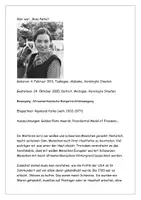 Vorschau - Arbeitsblätter - Wer war...Rosa Parks? Aufgaben mit Lösungen - Seite 1