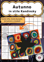 anteprima - Esercizi - Autunno in stile Kandinsky – progetto artistico con testo e schede - Pagina di copertina