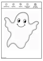 zapowiedź - Szablony do malowania i rękodzieła - Duszki na Halloween – nakłuwanki i obrazki na okno - strona 2