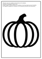 Vista previa - Manualidades / Dibujos para colorear - Calabazas de papel de seda para la ventana: manualidad de otoño y Halloween - página 2