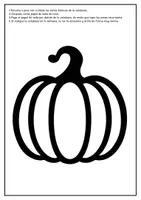 Vista previa - Manualidades / Dibujos para colorear - Calabazas de papel de seda para la ventana: manualidad de otoño y Halloween - página 3