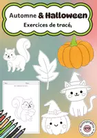 Aperçu - Matériel pour travaux manuels / dessin - Images à piquer automne & Halloween – graphisme - Page de couverture