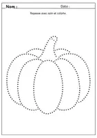 Aperçu - Matériel pour travaux manuels / dessin - Images à piquer automne & Halloween – graphisme - Page 1