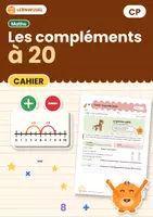 Aperçu - Feuilles d'exercices - Compléments à 20 – cahier CP - Page de couverture