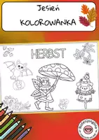 zapowiedź - Szablony do malowania i rękodzieła - Jesienna kolorowanka - obwoluta