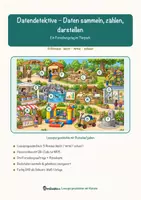 Vorschau - Arbeitsblätter - Datendetektive – Daten sammeln, zählen, darstellen – Lesespurgeschichte mit Rätselaufgaben (Klasse 3) - Seite 1