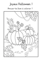Aperçu - Matériel pour travaux manuels / dessin - Coloriages d'Halloween pour l'automne - Page 3