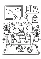 Vista previa - Manualidades / Dibujos para colorear - Libro para colorear - página 1