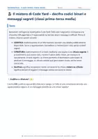 anteprima - Esercizi - 🕵️ Il mistero di Code Yard – decifra codici binari e messaggi segreti (classi prima–terza media) - Pagina 2
