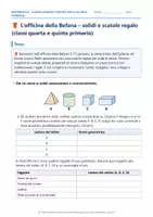 anteprima - Esercizi - 🎁 L’officina della Befana – solidi e scatole regalo (classi quarta e quinta primaria) - Pagina 2