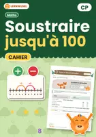 Aperçu - Feuilles d'exercices - Soustractions jusqu’à 100 – cahier CP - Page de couverture