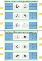 Vorschau - Stationenlernen - Groß- und Kleinbuchstaben zuordnen - Klammerkarten - Seite 3