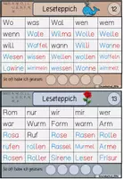 Vorschau - Arbeitsblätter - Leseteppiche 2 - Kartei und Leseblätter - Lautlesezeit - Seite 3