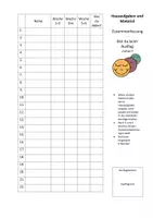 Vorschau - Fördermaterial/Inklusion - Hausaufgaben und Material - Check - Belohnungssystem - Seite 2