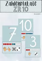 Vorschau - Poster - Zahlenplakate ZR 10 Mathematik Klasse 1 - Deckblatt