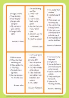 Vista previa - Juegos / Gamificación - 6 Clues: game (inglés: listening,writing&vocabulary) - página 3