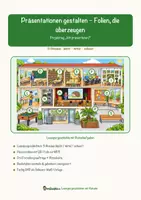Vorschau - Arbeitsblätter - Präsentationen gestalten – Folien, die überzeugen – Lesespurgeschichte mit Rätselaufgaben (Klasse 6) - Seite 1