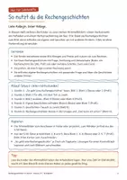 Vorschau - Arbeitsblätter - Rechengeschichten Herbst Klasse 2-3 | Wimmelbild, Sachaufgaben, Textaufgaben, Mathe, Rechnen im Alltag, Freiarbeit, Herbstmarkt, 2. Klasse, 3. Klasse - Seite 1