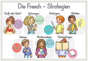 Vorschau - Mal- und Bastelvorlagen - Fresch - Rechtschreibstrategien - Bildkarten & Tafelmaterial - Seite 2