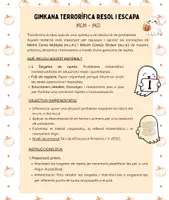 Vista previa - Hojas de trabajo - GIMKANA TERRORÍFICA: MCM i MCD 👻 | Repte de Resolució de Problemes - página 1