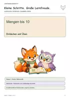 Vorschau - Arbeitsblätter - Mengen bis 10: Entdecken und Üben - Deckblatt