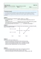 Vorschau - Arbeitsblätter - Mathematik: Geometrische Grundlagen - Parallel, Senkrecht, Abstand (Empfehlung Gymnasium Klasse 5) - Deckblatt
