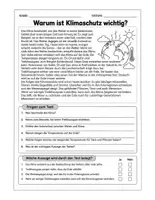 Vorschau - Arbeitsblätter - LESEVERSTÄNDNIS KLASSE 4 – Umwelt & Klimaschutz - Seite 2