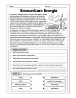 Vorschau - Arbeitsblätter - LESEVERSTÄNDNIS KLASSE 4 – Umwelt & Klimaschutz - Seite 3
