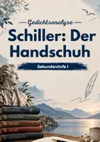 Vorschau - Arbeitsblätter - Schiller: Der Handschuh – Ballade - Deckblatt