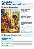 Vorschau - Arbeitsblätter - Nehemia baut gemeinsam | Religion Klasse 4 Arbeitsblätter | Evangelische Religionslehre | 10 Arbeitsblätter als PDF - Seite 3