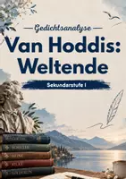 Vorschau - Arbeitsblätter - Van Hoddis: Weltende – Expressionismus - Deckblatt