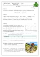Vorschau - Test - TEST - Änderungsraten von Funktionen, Mathe Kl. 11 - Seite 1