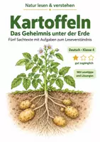 Vorschau - Stundenentwürfe - Sachtexte zum Leseverständnis Klasse 4 – Kartoffeln: Texte und Aufgaben - Deckblatt