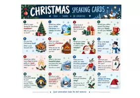 Vorschau - Bildkarten - Christmas - Speaking cards - Deckblatt