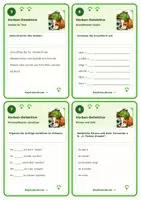 Vorschau - Aufgabenkarten - Verben-Detektive – 40 Aufgabenkarten für die 4. Klasse - Seite 2
