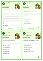 Vorschau - Aufgabenkarten - Verben-Detektive – 40 Aufgabenkarten für die 4. Klasse - Seite 3