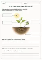 Vorschau - Arbeitsblätter - Die Bedeutung der Pflanzen - Einführung - Deckblatt