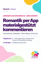 Vorschau - Arbeitsblätter - Liebe und Vergänglichkeit | 5 Klausuren Deutsch Q2 | Gedichtanalyse, Gedichtvergleich, Erörterung und Schreiben - Seite 1