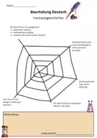 Vorschau - Lehrpläne/Lehrermaterial - Beurteilung Fantasiegeschichte - Seite 1