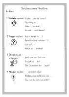 Vorschau - Merkblätter - Werbeplakat erstellen Tippkarten zu den Bausteinen - Seite 2