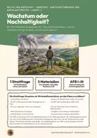 Vorschau - Unterrichtsreihen - Wirtschaftsordnung und Wirtschaftspolitik Politik Oberstufe | 5 Unterrichtseinheiten 85 Seiten mit Lösungen | Soziale Marktwirtschaft, Mietpreisbremse, Schuldenbremse, EZB, Wachstum | Kontrovers gedacht Paket 2 - Seite 1