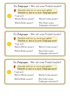 Vorschau - Unterrichtsreihen - Werbeplakat erstellen: Werbeprofi-Fächer - Seite 2