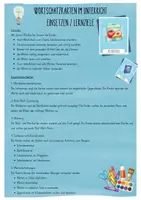 Vorschau - Stundenentwürfe - DaZ Schulmaterial – Wortschatzkarten mit Artikeln & Bild-Wort-Zuordnung - Seite 1