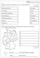 Vorschau - Arbeitsblätter - Bundesländer Test, differenziert, mit Lösungen - Seite 3