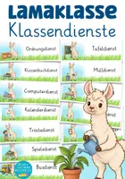Vorschau - Fördermaterial/Inklusion - Klassendienste Lamaklasse - Deckblatt