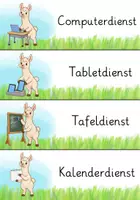 Vorschau - Fördermaterial/Inklusion - Klassendienste Lamaklasse - Seite 2